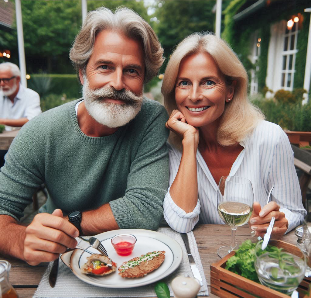 Kleine gerechtjes eten met een buismaag