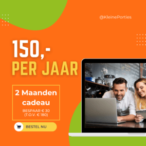 Premium partner jaarabonnement / 2 maanden cadeau excl btw