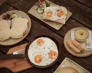 Pilot lunchgerechten klein en normaal bij restaurant De Jongens in Rockanje
