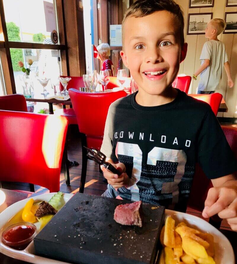 Liever een lady steak i.p.v. kipnuggets van het kindermenu