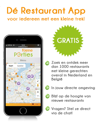 KleinePorties restaurant Web App